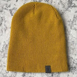 Rook Coffee Mustard Yellow Knit Beanie